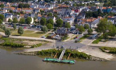 Quais de Basse-Indre BAc aérienne (c) Région Pays de la Loire - Inventaire général