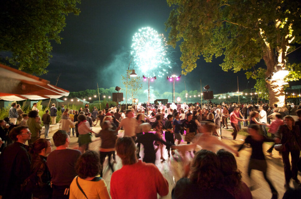 fête nationale sur les quais de basse-Indre