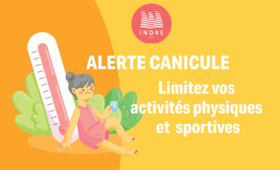 Affiche Alerte Canicule Limitez les activités physiques
