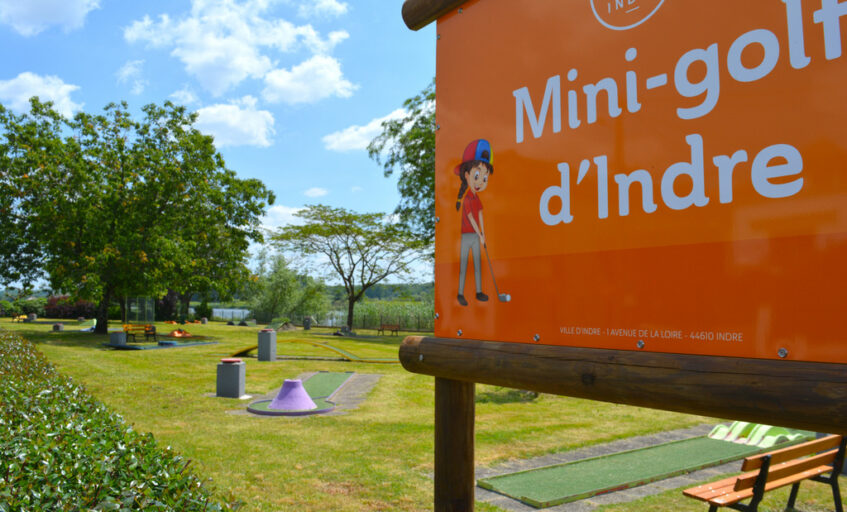 Le mini-golf de la Ville d'Indre 44