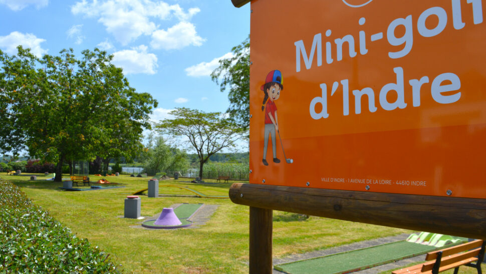 Le mini-golf de la Ville d'Indre 44